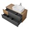 1A2469K2TEKA0 Набор: 1A246901TEKA0 Тумба-умывальник Терра 105 Дуб Кантри/Антрацит/1A73313KLK010 Раковина Лола 60 1A2469K2TEKA0