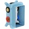 Скрытая часть для смесителя Ravak Chrome R-Box X070074 Синяя X070074 - фото 479879