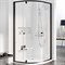Душевой уголок Ravak Pivot PSKK3 100x100 376AA300Z1 профиль Черный стекло Transparent 376AA300Z1 - фото 482670