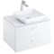 Тумба под раковину Ravak SD Comfort 80 X000001378 подвесная Белая глянцевая X000001378