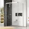 Душевой уголок Ravak Matrix MSDPS 100x80 L 0WLA4C00Z1 профиль Хром стекло Transparent 0WLA4C00Z1