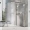 Душевая перегородка Ravak ST Walk-In Corner 110x80 GW1CD4300Z1 профиль Черный стекло Transparent GW1CD4300Z1