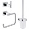 Набор аксессуаров для ванной Grohe Essentials Cube 40757001 Хром gr_40757001 - фото 484721
