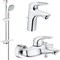 Комплект смесителей Grohe Eurostyle 124416 Хром gr_124416 - фото 485658