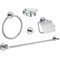 Набор аксессуаров для ванной Grohe Essentials 40344001 Хром - фото 487163