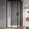 Душевой уголок Ravak Blix BLSRV2-80 80x80 X1LM40300Z1 профиль Черный стекло Transparent X1LM40300Z1 - фото 488422