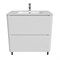 Тумба с раковиной Iddis  Edifice белая,  80 см (EDI80WFi95K) EDI80WFi95K