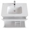 Тумба с раковиной Iddis  Edifice белая,  80 см (EDI80WFi95K) EDI80WFi95K