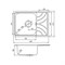 Мойка кухонная IDDIS 605*440 Arro S (ARR60SDi77) ARR60SDi77