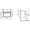 Тумба под раковину Laufen Space 4.1016.2.160.101.1 63,5 светлый орех, ручки алюминий 4.1016.2.160.101.1