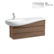 Тумба для комплекта Laufen Alessi one 4.2452.0.097.631.1 100 L белый лакированный 4.2452.0.097.631.1 - фото 497179