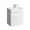 Тумба для комплекта Laufen Kartell by Laufen 4.0756.2.033.631.1 60 L белый лакированный 4.0756.2.033.631.1 - фото 497617