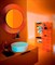 Зеркало Laufen Kartell by Laufen 3.8633.1.082.000.1 оранжевый пластик 3.8633.1.082.000.1