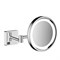 Косметическое зеркало Hansgrohe AddStoris 41790000 с подсветкой, хром 41790000 - фото 501223