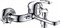 Комплект смесителей D&K Rhein Eucharius с душевым гарнитуром, цвет хром, DA1370004SET DA1370004SET