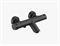 Смеситель для душа ESKO с термостатом Mikros (T3054 Black) T3054 Black - фото 502780