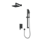 Встроенная душевая система RUSH Thira (TR3635-41Black) TR3635-41Black - фото 503805