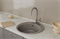 Смеситель для кухонной мойки с гибким изливом RUSH Siple (SI7335-60Grey) SI7335-60Grey