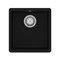 Кухонная мойка Lemark Sinara 400-U 9910061, 40 см, искусственный камень, цвет антрацит 9910061 - фото 504952