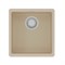 Кухонная мойка Lemark Sinara 400-U 9910062, 40 см, искусственный камень, бежевый 9910062 - фото 504956