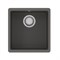 Кухонная мойка Lemark Sinara 400-U 9910065, 40 см, искусственный камень, серый шелк 9910065 - фото 504968