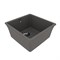 Кухонная мойка Lemark Sinara 400-U 9910065, 40 см, искусственный камень, серый шелк 9910065