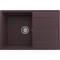 Мойка кухонная ULGRAN Quartz Prima 750-06, трюфель Prima 750-06 - фото 506305