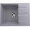 Мойка кухонная ULGRAN Quartz Prima 650-05, бетон Prima 650-05 - фото 506308