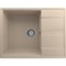 Мойка кухонная ULGRAN Quartz Prima 650-03, десерт Prima 650-03 - фото 506326
