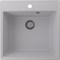 Мойка кухонная ULGRAN Quartz Forte 505-04, платина Forte 505-04 - фото 506509