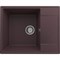 Мойка кухонная ULGRAN Quartz Prima 605-06, трюфель Prima 605-06 - фото 508699