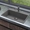 Мойка кухонная ULGRAN Quartz Forte 760-09, асфальт Forte 760-09
