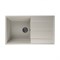 Мойка кухонная ULGRAN Quartz Prima 850-02, лен Prima 850-02 - фото 508951
