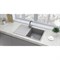 Мойка кухонная ULGRAN Quartz Prima 850-05, бетон Prima 850-05