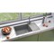 Мойка кухонная ULGRAN Quartz Prima 860-05, бетон Prima 860-05