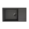Мойка кухонная ULGRAN Quartz Prima 860-09, асфальт Prima 860-09 - фото 508990