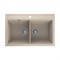 Мойка кухонная ULGRAN Quartz Ruma 780-03, десерт Ruma 780-03 - фото 508995