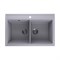 Мойка кухонная ULGRAN Quartz Ruma 780-05, бетон Ruma 780-05 - фото 509000