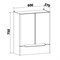 Шкаф навесной Runo  Парма 60 (00-00001042) run_00-00001042