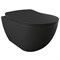 Унитаз Creavit Free FE322-11SM00E-0000 подвесной Черный матовый без сиденья FE322-11SM00E-0000 - фото 512159