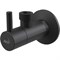 Запорный вентиль Alcaplast ARV003-BLACK угловой Черный матовый ARV003-BLACK - фото 512344
