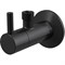 Запорный вентиль Alcaplast ARV001-BLACK угловой Черный матовый ARV001-BLACK - фото 512348