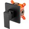 Смеситель для душа Swedbe Platta 5522B Черный матовый sw_5522B - фото 513378