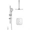Душевая система Swedbe Platta 5557 с термостатом Хром sw_5557