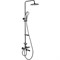 Душевая система Swedbe Hermes 5114B с термостатом Черная матовая sw_5114B - фото 513539