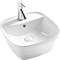 Раковина D&K Quadro DT1510916 43 х 42,5 см, накладная, цвет белый DT1510916 - фото 515176