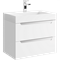Подвесная тумба под умывальник AQWELLA Cube , 69,8см  (CUB0107W) (Код товара: 986088) CUB0107W - фото 516305
