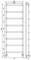 Полотенцесушитель водяной Margaroli Sole 442-8 4424708CR, высота 144 см, ширина 53 см, хром 4424708CR