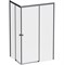 Душевой уголок AM.PM X-Joy 120х90 W94G-403-12090-BТ профиль, Черный матовый стекло прозрачное W94G-403-12090-BТ - фото 533887