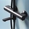 Душевая система AM.PM X-Joy F0785A522 с термостатом, Черная матовая F0785A522